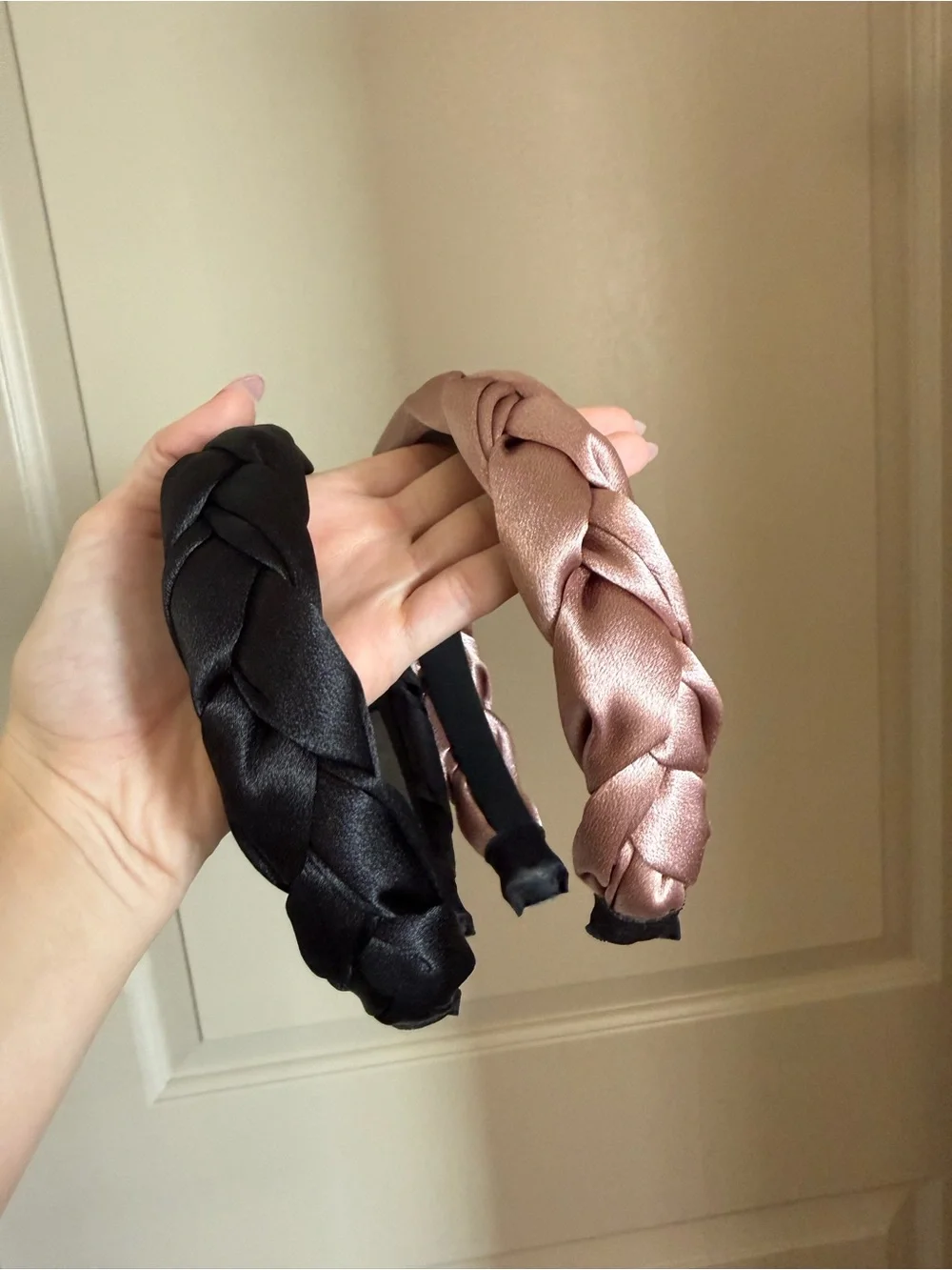 Braided Satin Headband